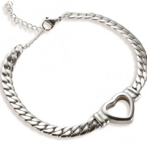 Pulsera acero con corazón "summer days"