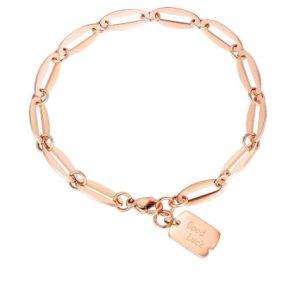 pulsera elegante eslabones acero